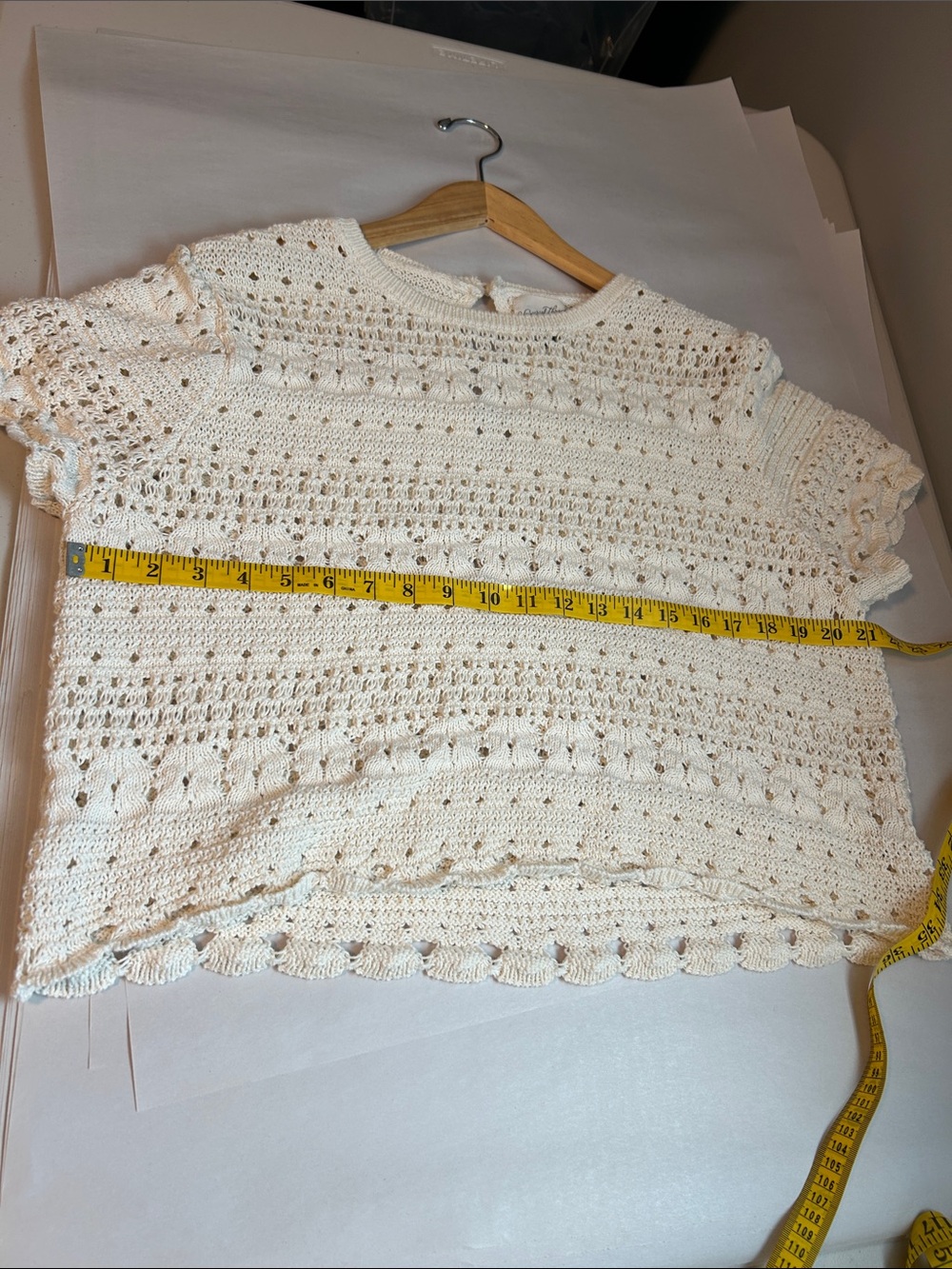 Target Universal Thread Boho Crochet Top - Picture 5 of 8